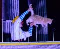 Bild: Kunz
Clown Dimitri Kuklachev mit einer seiner Katzen.