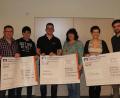 Bild: exb
Im Bild von links:
ASV-Vorsitzender Günther Hess, KLJB-Vorsitzender Jonas Wilholm, JU-Schatzmeister und SFK-Vorsitzender Andreas Koch, TVW-Vorsitzende Silvia Stark, JU-Vorsitzende Franziska Heindl und SFK-Vorsitzender Yannick Schiml.
