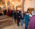 Bild: do
Die Aschenauflegung am Aschermittwoch hat im Kirchenkalender große Symbolkraft. In der Pfarrgemeinde St. Laurentius fand sie bei einer Nachmittagsandacht und am Abend nach einem feierlichen Gottesdienst statt.
