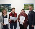 Bild: sam
Die stellvertretende Seniorenbeauftragte Erika Müllner, Seniorenbeauftragte Marga Kraus, Franziska Haas und Bürgermeister Erwin Geitner (von links) mit dem neuen Programm.
