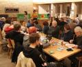 Bild: mfh
Politische Statements und Musik bringt der Aschermittwoch der Grünen im Wulfen-Saal in Kauerhof.