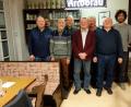 Bild: gi
Die Züchter Josef Bäumler, Josef Huber, Albert Gollwitzer, Hans Irlbacher, Erwin Voit, Manfred Kühn, Johann Bäumler und Adil Lazaa Rhoani (von links) freuen sich über ihre Leistungen.