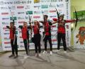 Bild: exb
Zielsicher zeigen sich (von links) Maximilian Weiß, Philipp Winter, Veronika Münch, Luca Koch und Madeleine Höreth aus dem Schützengau Sulzbach-Rosenberg bei der OSB-Rangliste der Bogenschützen.