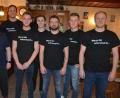 Bild: jr
Zwei Tage lang wird Mitte Juni das 90-jährige Bestehen des Burschenvereins „Gemütlichkeit“ Groschlattengrün gefeiert. Sven Forschepiepe, Festleiter Markus Böx, Christian Sommer, Lars Forschepiepe, Rene Kümmel, Andreas Wohlrab und Vorsitzender Stefan Böx (von links) bilden den Festausschuss.