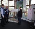 Bild: ckl
Erbendorfs Zweiter Bürgermeister Johannes Reger und Windischeschenbachs Bürgermeister Karlheinz Budnik trafen sich zum Gespräch im Geozentrum des KTB in Windischeschenbach.