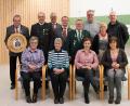 Bild: nza
Sie sind tragende Säulen: (sitzend, von links) Rosi Fenzl, Gisela Peraus, Martina Sirtl, Doris Häupl; (stehend, von links) Landesschützenkönig Karl-Heinz Hein, OSB-Vizepräsident Wolfgang Schraml, Vorsitzender Horst Bauer, Horst Peraus, Gauschützenmeister Wolfgang Schlicht, Wolfgang Bauer, Sportleiterin Melanie Fröhlich und Bürgermeister Uli Roth.