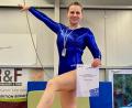 Bild: ndl
Nadine Marschall vom TSV Schwandorf holte bei den Bayerischen Meisterschaften die Silbermedaille.