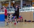 Bild: Guenter Uschold (gud)
Dreimal traf Alexander Hildebrand gegen die HSG Nabburg Schwarzenfeld und leistete seinen Beitrag zum Titelgewinn der B-Jugend.