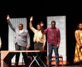 Bild: stg
Hochklassiges Theater in englischer Sprache wurde am Mittwochabend in der Max-Reger-Halle mit "Free Mandela" geboten.