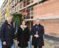 Bild: Hirsch
Stellvertretender Aufsichtsratsvorsitzender Markus Beugel, Projektleiterin Julia Heilmann und Oberbürgermeister Andreas Feller (von links) betonten beim Richtfest die Notwendigkeit des geförderten Wohnungsbaus in Schwandorf.