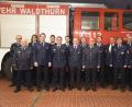 Bild: fla
Andreas Troidl (Vierter von links) bleibt Vorsitzender der Feuerwehr Waldthurn, Kerstin Wittmann (Dritte von links) ist auch weiterhin seine Stellvertreterin. Weiter im Amt bleiben auch Kassier Matthias Schön (Siebter von links), Schriftführer Michael Troidl (Sechster von links) und Vertrauensmann Josef Holfelner (links).