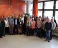 Bild: exb
Die Betriebsrätevollkonferenz mit der Kliniken-Leitung (vorn Mitte)
