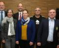 Bild: Hirsch
Horst Jäger, Sabine Paluka, Tobias Schober, Angela Völker, Jürgen Hildebrand und Christian Böhm (von links) bilden den neuen Vorstand des Golf- und Landclubs Oberpfälzer Wald.