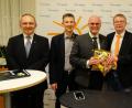 Bild: bjo
Beim FW-Themenabend (von links): Michael Eckmeder, Kreisvorsitzender Albert Geitner, MdL Fabian Mehring, Landratskandidat Hans Martin Grötsch, Regina Armbruster und Bürgermeisterkandidat Thomas Wagner.