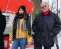 Bild: exb
Die Spitzenkandidaten der Linken-Stadtratsliste mit (von links) Martin Dehling, Funda Toy und Wolfgang Berndt wollen die künftige Kommunalpolitik mit vielen sozialen Themen bereichern.