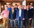 Bild: wku
Nach den Neuwahlen und Ehrungen beim ADAC-Ortsclub Königstein (von links): Manuel Kempa, Oliver Strobel, Wolfgang Strobel, Sven Strobel, Georg Brockel, Erhard Kohler, Franz Eisenmann, Hans Koch und Franz Grötsch.