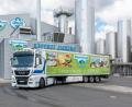 Bild: Bayernland eG
Die Bayerland-Laster fahren weiter nach Italien, auch wenn das ganze Land seit Dienstag Sperrzone ist.