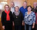 Bild: usc
Der weitgehend wiedergewählte Vorstand des VdK-Ortsverbands Luitpoldhöhe-Poppenricht (von links): Silke Kunz, Bürgermeister Roger Hofmann, der die Leistungen des VdK würdigt, Eva Senft, Vorsitzender Franz Senft, Petra Herz, Werner Rößner und Hedy Rößner.