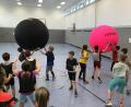 Bild: Grundschule Konnersreuth/exb
Ein "Kin-Ball"-Workshop fand in der Grundschule Konnersreuth statt.