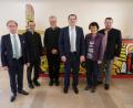 Bild: nn
Einführung des neuen Konrektors Holger Popp (Dritter von rechts) an der Grund- und Mittelschule Pressath.