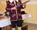 Bild: adj
Hans Schäfer rief zum sorgfältigen Umgang mit den Böllern, Kanonen und Waffen auf.