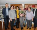 Bild: pko
Markus Kurz und Marianne Fink (von links) leiten weiterhin den GOV Ober-/Mitterauerbach. Mit im Bild Landrat Thomas Ebeling (rechts) und Bürgermeister Martin Birner (Zweiter von rechts).