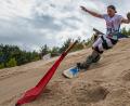 Bild: chl
Nicht nur auf Langlaufskiern macht Johannes Pfab eine gute Figur. Auch auf dem Snow- und Sandboard zeigt er sein ganzes Können. Im Fußball brachte es das sportliche Tausendsassa bis in die Bezirksliga.