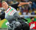 Bild: Jens Büttner/dpa
Der bislang größte Erfolg für Daniel Scheil: Bei den Paralympics 2016 in Rio den Janeiro gewann er die Goldmedaille im Kugelstoßen.