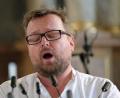 Bild: dok
Voll fokussiert: Franz Vitzthum bei der Aufnahme der Händel-CD