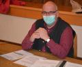 Bild: jr
Bürgermeister Klaus Meyer trug in der Sitzung eine Schutzmaske.