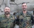 Bild: hbe
Beim Spieß-Wechsel (von links): Stabsfeldwebel Martin Höchtl, Dienststellenleiter Oberleutnant Daniel Bollmann, der neue Kompaniefeldwebel Stabsfeldwebel Richard Winkler.