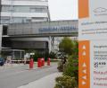 Bild: Gabi Schönberger
Im Auge der Katastrophe. Das Klinikum in Weiden