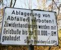 Bild: Kunz
Die Stadt Weiden setzt auf die gute alte D-Mark.