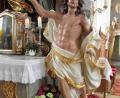 Bild: hl
Die Figur war bisher schon in verschiedenen Ortender Region zu sehen und hat über Ostern ihren Platz in der Waldecker Pfarrkirche St. Johannes Nepomuk gefunden. Das beil. Foto zeigt sie in der Pfarrkirche.