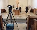 Bild: eik
Auch für die AZ war das eine Premiere: Ende März hat die Redaktion erstmals zwei Amberger Gottesdienste, hier den aus der Paulanerkirche, ins Internet gestreamt.