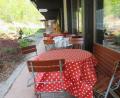 Archivbild: ubb
Speziell in der warmen Jahreszeit verspricht die Terrasse des Gaisweiher-Wirtshauses ein gewisses Idyll. Hinter den Kulissen geht ein erbitterter Rechtsstreit jedoch auch nach einem ersten Urteil in die Verlängerung.