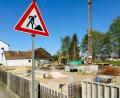 Bild: Hösamer
Für das neue "Haus für Kinder" an der Fronberger Straße laufen bereits die Bauarbeiten. Mit Kosten von 3,3 Millionen Euro - in diesem Jahr 1,5 Millionen - gehört es zu den größeren Baumaßnahmen der Stadt.