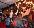 Bild: kro
Feuershows mit der Berliner Kultband "Cultus Ferox" wird es in diesem Jahr in Bärnau nicht geben.