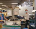 Bild: Witt Gruppe
Derzeit wird in der Logistik der Witt-Gruppe mit Mundschutz und ausreichend Abstand gearbeitet.