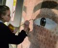 Archivbild: Kunz
Mit Live-Kunst startete das "Schlüsselloch"-Projekt im vergangenen Herbst. Nach einer Zwangspause ist jetzt die Fortsetzung gesichert - zumindest finanziell.