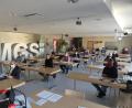 Bild: rn
Einem Prüfungstermin glich die Sitzordnung des Stadtrats in der Markus-Gottwalt-Schule