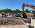 Bild: cv
Die Arbeiten an der Autobahnbrücke bei Perschen dauern voraussichtlich noch bis Mitte Mai.