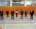 Bild: ibj
Als neue Gemeinderatsmitglieder wurden Florian Weiß (CSU), Tobias Christau (SPD), Martin Sichelstiel und Georg Erras (beide Freie Wähler, vorne, von links) vereidigt. Bürgermeister Bernhard Lindner stehen als Dritte Bürgermeisterin Eva Höllerer und als Zweiter Bürgermeister Georg Götz (hinten, von links) zur Seite.