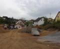 Bild: pko
Die Baustelle für das neue Dorfgemeinschaftshaus wurde eingerichtet.