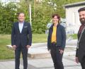 Bild: Gabi Schönberger
Die neuen und am Dienstag vereidigten Bürgermeister der Stadt Neustadt (von rechts): Sebastian Dippold (SPD), Tanja Kippes (CSU, zweite Bürgermeisterin) und dritter Bürgermeister Heribert Schubert (SPD).