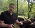Screenshot: BR/Aufgegabelt
Sternekoch Alexander Herrmann als "Rinderflüsterer" in Edelsfeld.