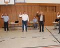Bild: wro
Bürgermeister Wolfgang Braun (links) vereidigte die neuen Markträte Nico Wolf, Ernst Tippmann, Christopher April und Philipp Gerg (von rechts).