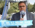 Bild: Kunz
Roland Mack bei der Live-Stream-Pressekonferenz aus dem Europa-Park.