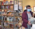 Bild: rgr
Bücher ausleihen ist wieder erlaubt. Das Team der Bücherei achtet dabei genau auf die Einhaltung der Hygienevorschriften.