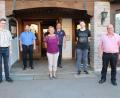 Bild: gru
Für das Wohl der Jugend in der Gemeinde Edelsfeld wollen sich (von links) Dominik Haas, Alexander Luber, Elisabeth Dehling, Stefan Haas, Marco Ehras und Rainer Luber gemeinsam einsetzen.